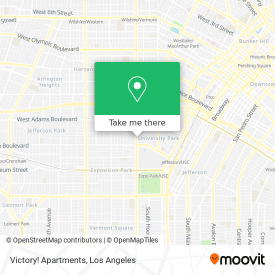 Victory! Apartments map