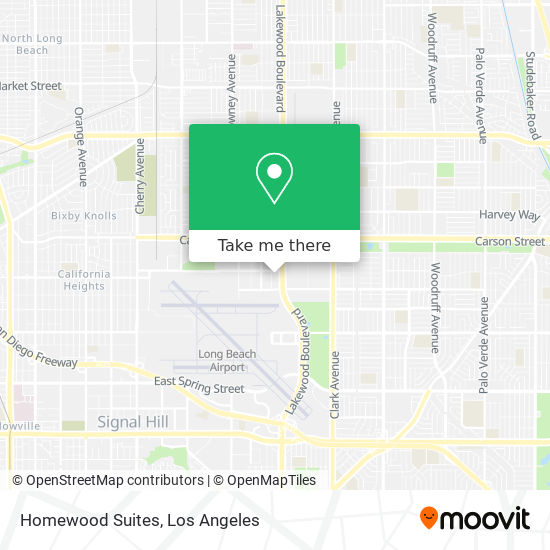 Homewood Suites map