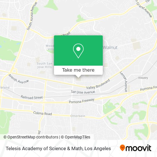 Mapa de Telesis Academy of Science & Math