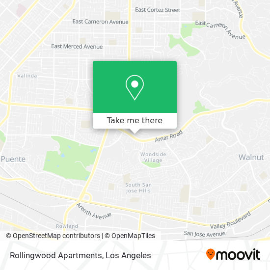 Rollingwood Apartments map