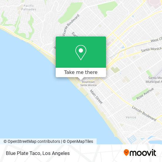 Blue Plate Taco map