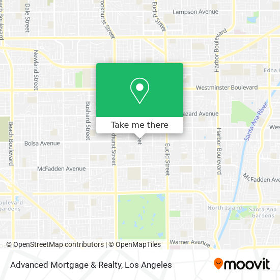 Mapa de Advanced Mortgage & Realty