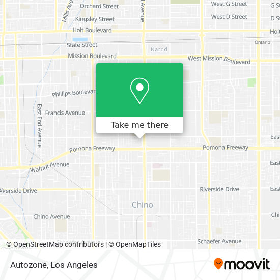 Autozone map