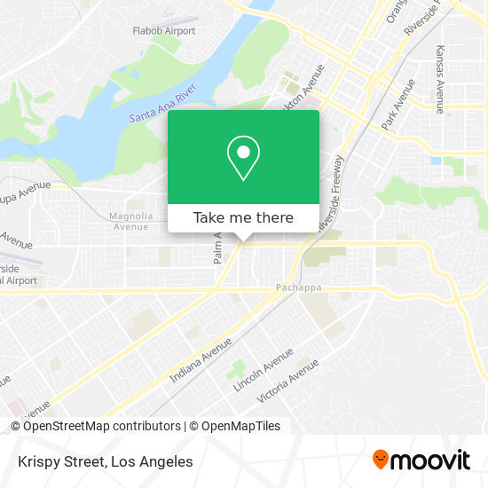 Krispy Street map