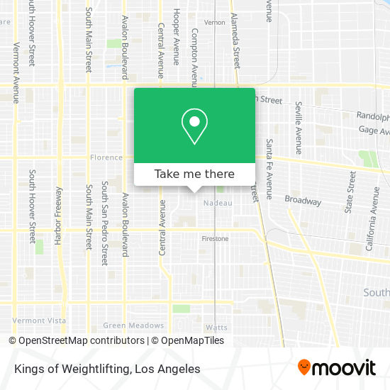 Kings of Weightlifting map