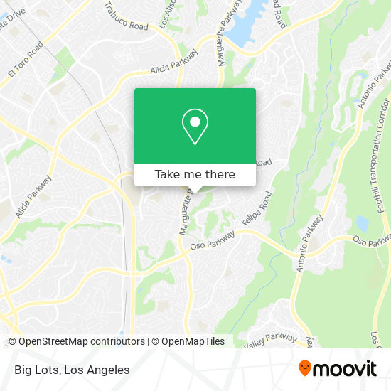 Mapa de Big Lots