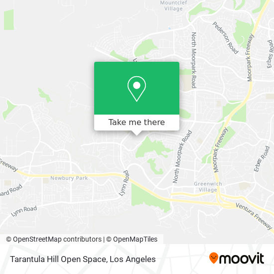 Mapa de Tarantula Hill Open Space