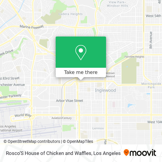 Mapa de Rosco’S House of Chicken and Waffles