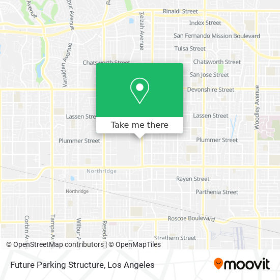 Future Parking Structure map