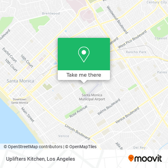Mapa de Uplifters Kitchen