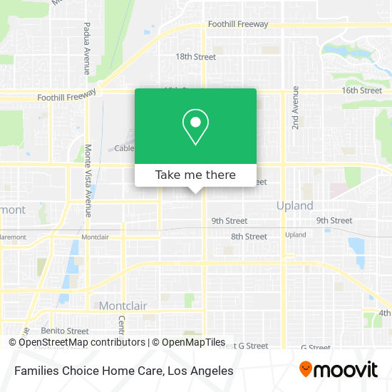 Families Choice Home Care map