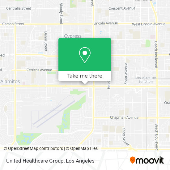 United Healthcare Group map