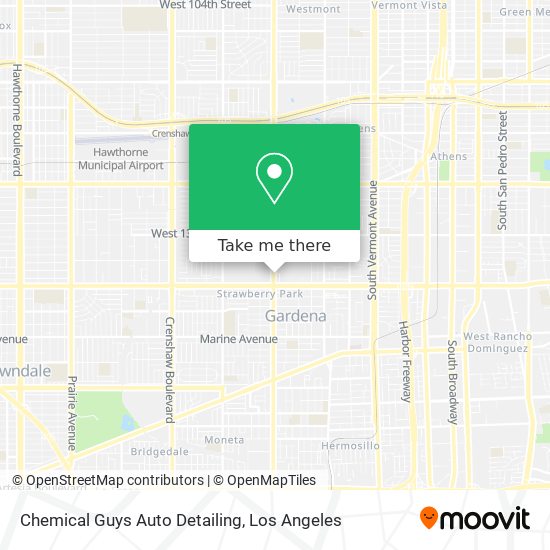 Mapa de Chemical Guys Auto Detailing