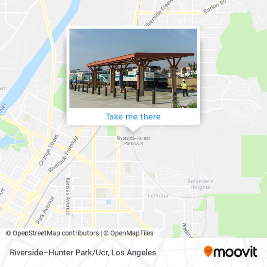 Riverside–Hunter Park/Ucr map