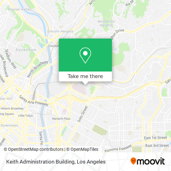 Keith Administration Building map
