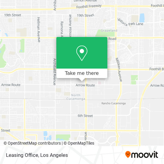 Leasing Office map