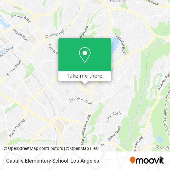 Castille Elementary School map