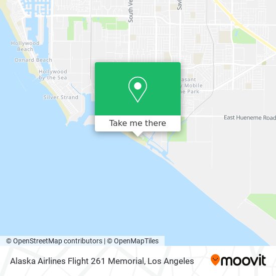 Alaska Airlines Flight 261 Memorial map