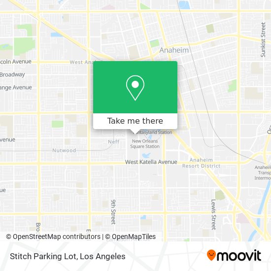 Stitch Parking Lot map
