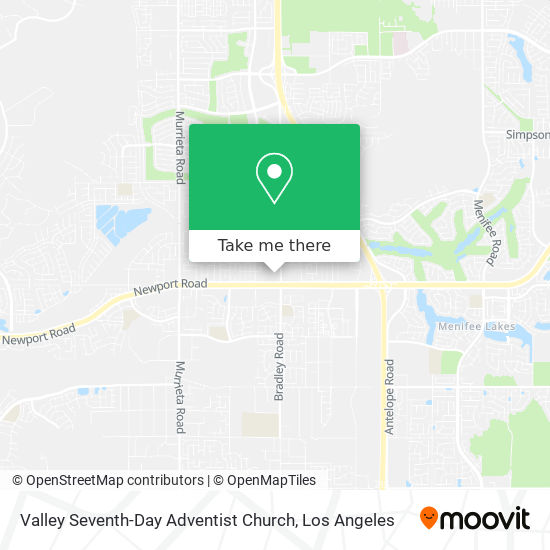 Valley Seventh-Day Adventist Church map