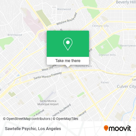 Mapa de Sawtelle Psychic