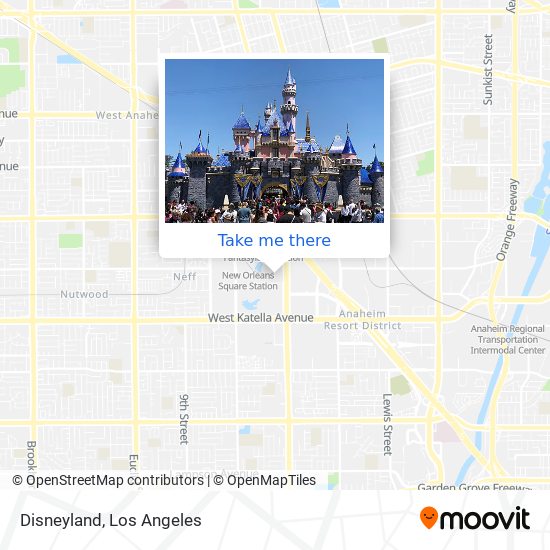 Mapa de Disneyland