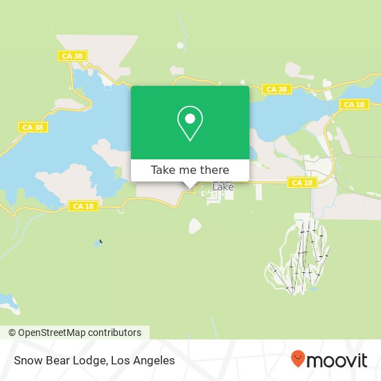 Mapa de Snow Bear Lodge