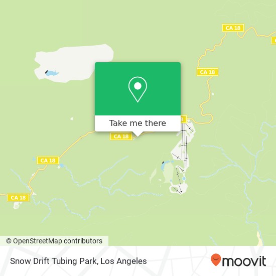 Snow Drift Tubing Park map