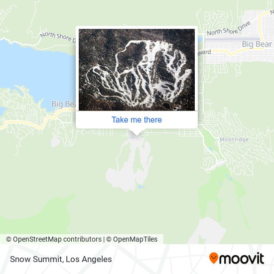 Mapa de Snow Summit