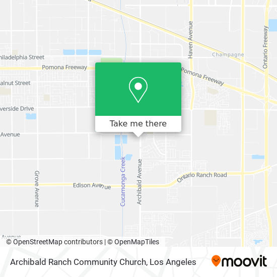 Mapa de Archibald Ranch Community Church