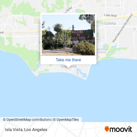 Isla Vista map