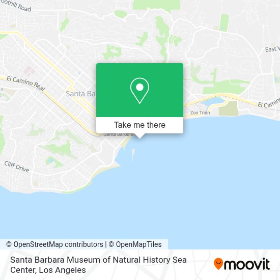 How To Get To Santa Barbara Museum Of Natural History Sea Center In Santa Barbara By Bus Or Train