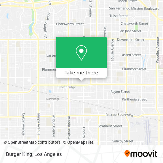 Burger King map