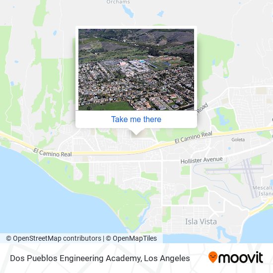 Dos Pueblos Engineering Academy map