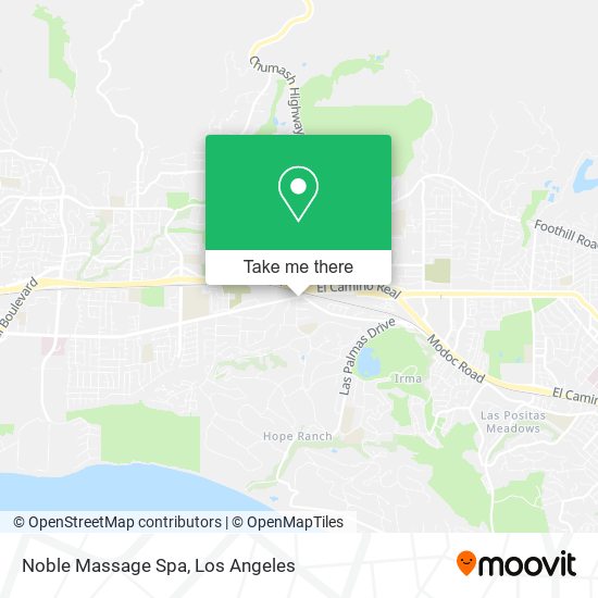 Noble Massage Spa map
