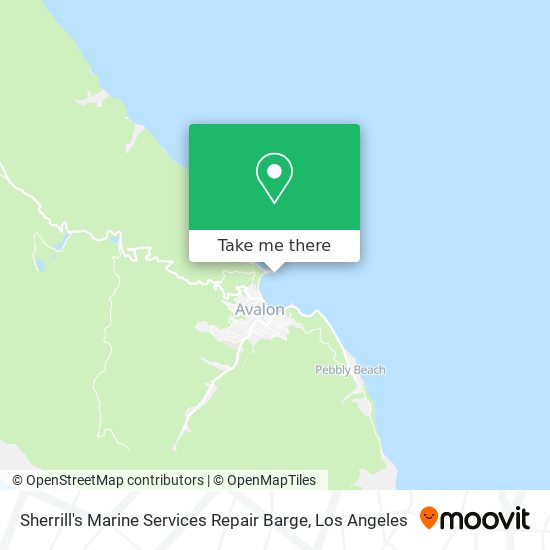 Sherrill's Marine Services Repair Barge map