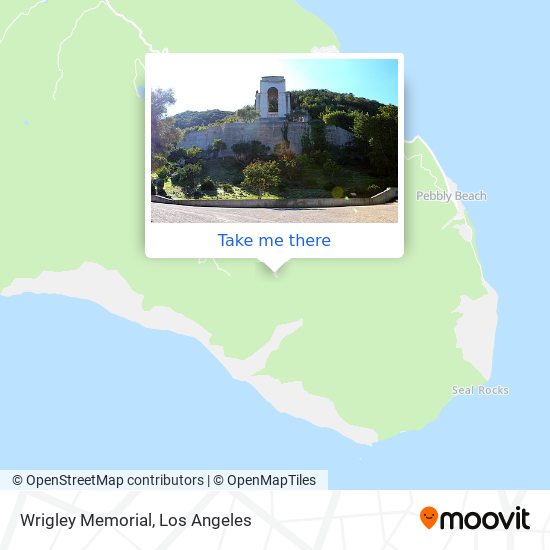 Mapa de Wrigley Memorial