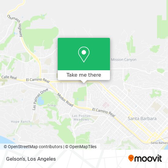 Mapa de Gelson's
