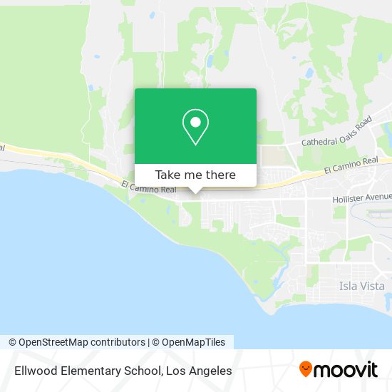 Mapa de Ellwood Elementary School