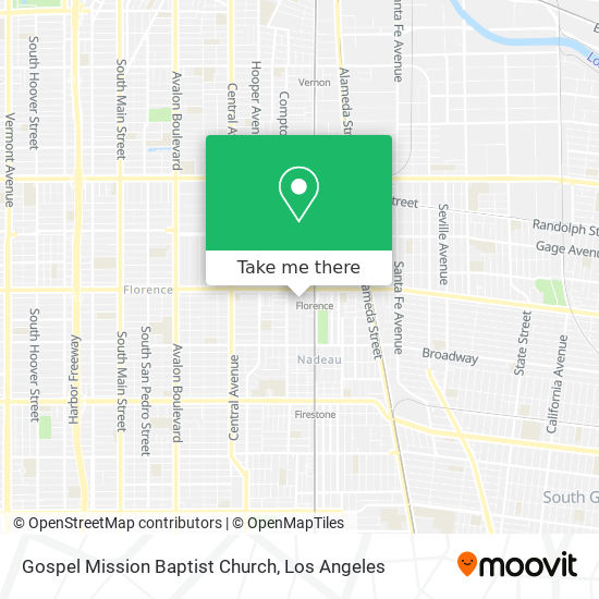 Gospel Mission Baptist Church map