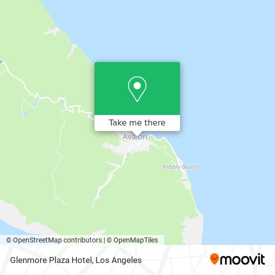 Glenmore Plaza Hotel map