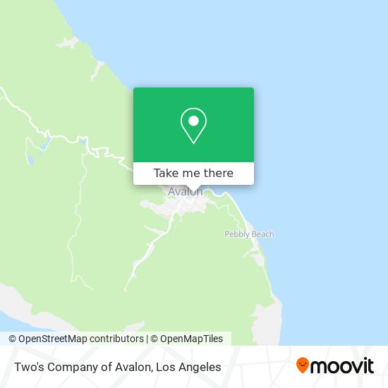 Two's Company of Avalon map