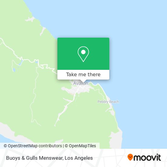 Buoys & Gulls Menswear map