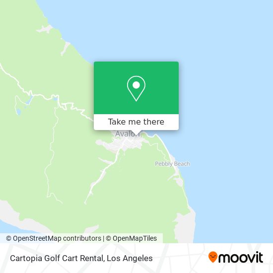 Cartopia Golf Cart Rental map
