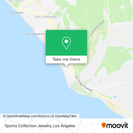 Sports Collection Jewelry map