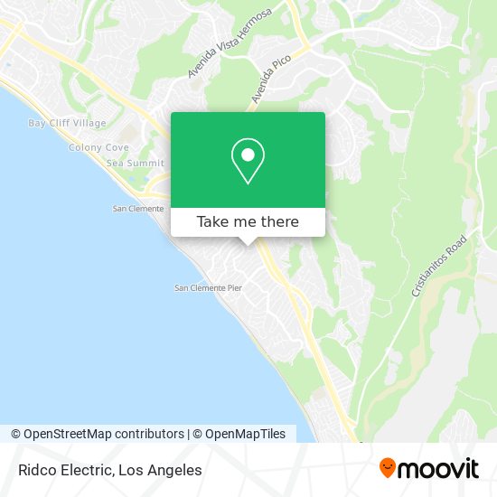 Ridco Electric map
