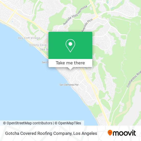 Mapa de Gotcha Covered Roofing Company