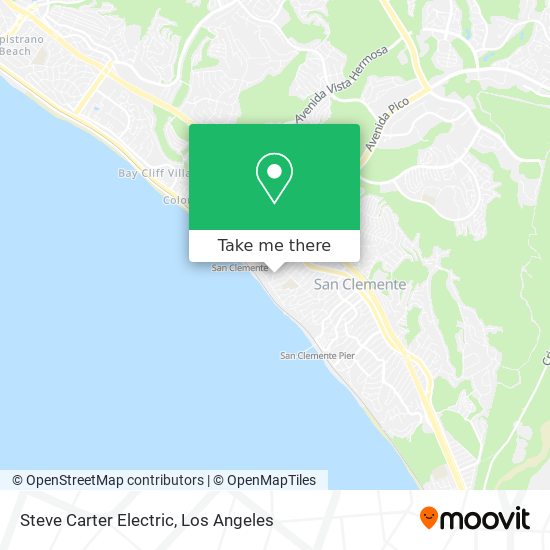 Steve Carter Electric map