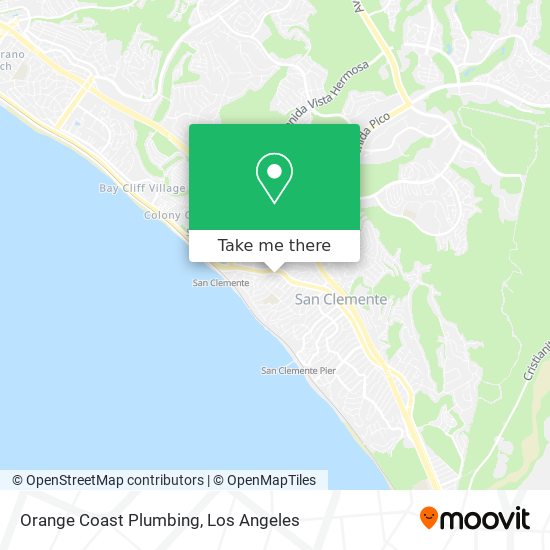 Mapa de Orange Coast Plumbing