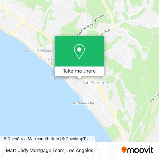 Mapa de Matt Cady Mortgage Team